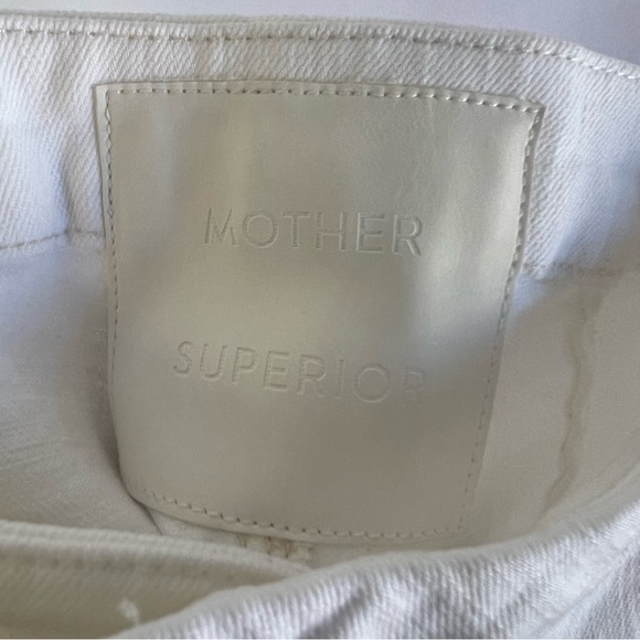 MOTHER The Lace Up High Waisted Weekender Totally Innocent - Picture 7 of 10